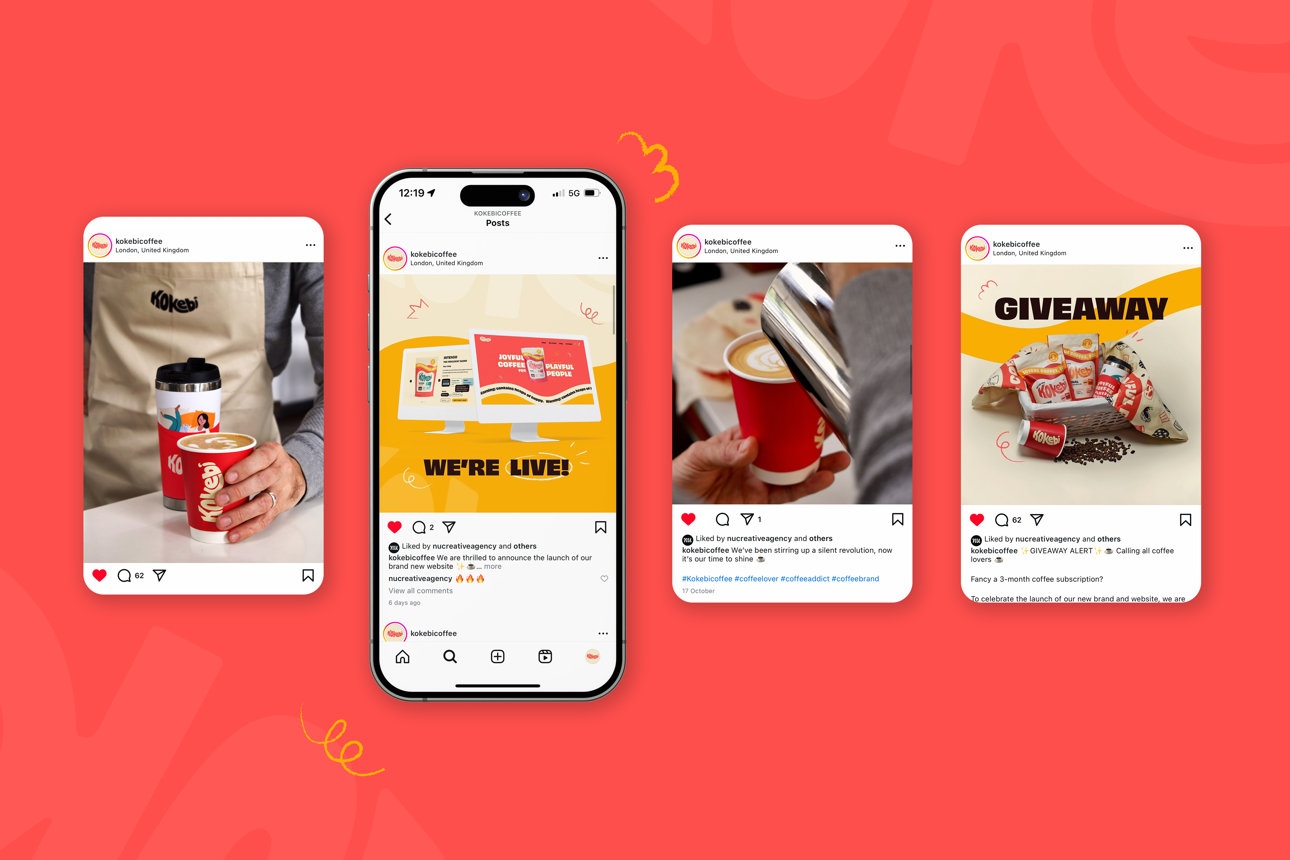 Kokebi social mockup