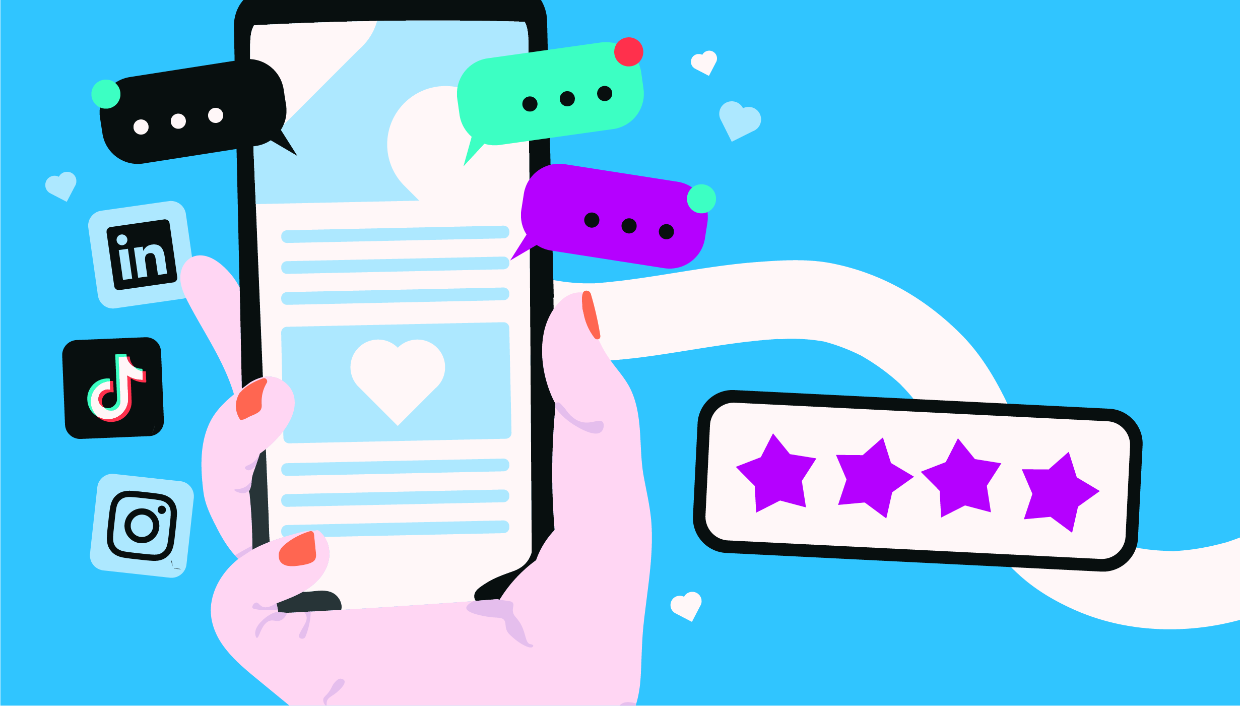 The impact of social media on brand reputation banner